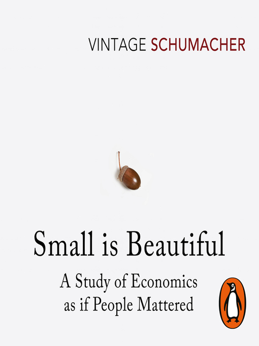 Title details for Small Is Beautiful by John Sackville - Available